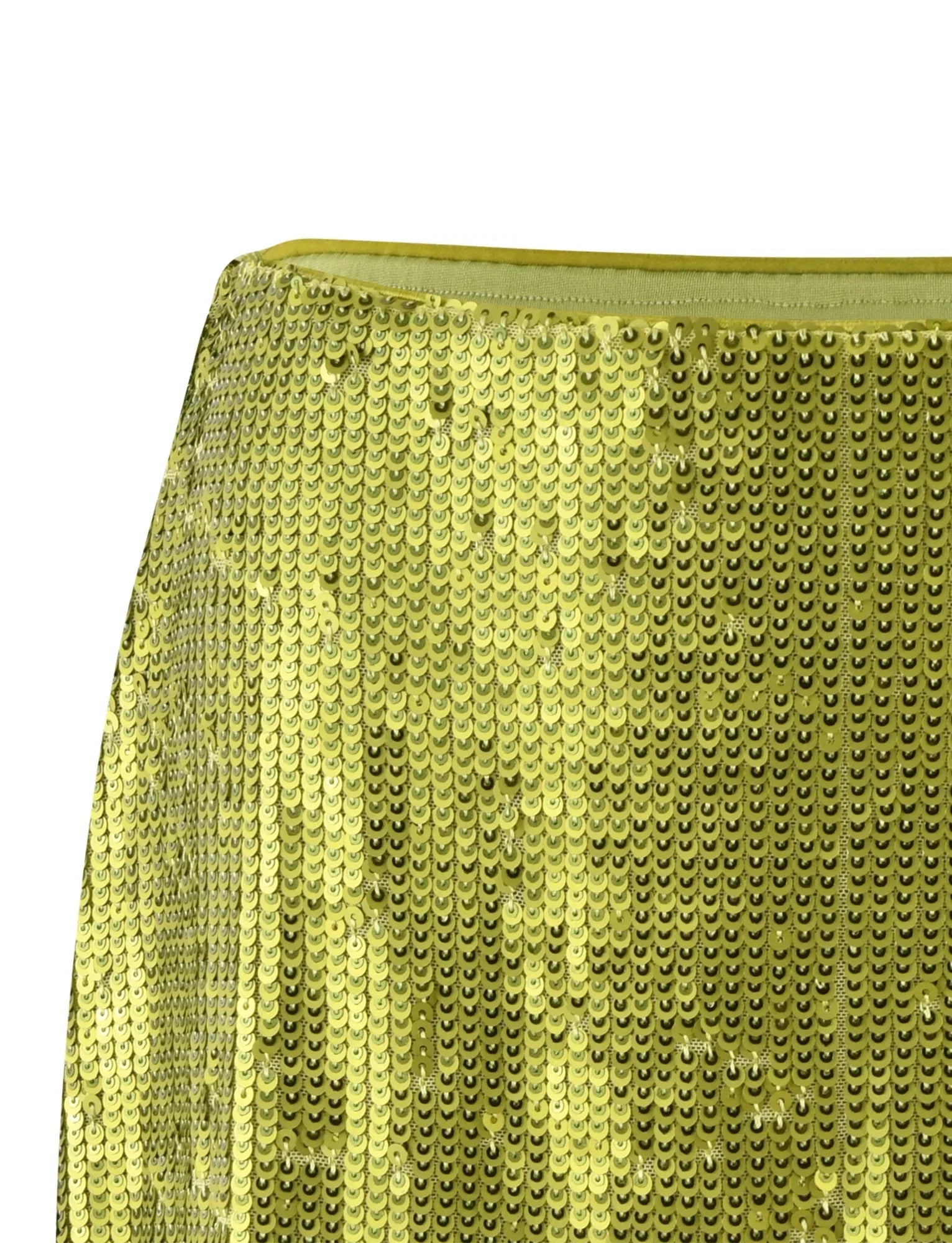 KAYE SKIRT GREEN GREEN SEQUIN