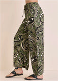 Linen Wide Leg Pant Large Splendid Paisley