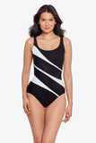 DD Cup Helix One Piece in Colorblock