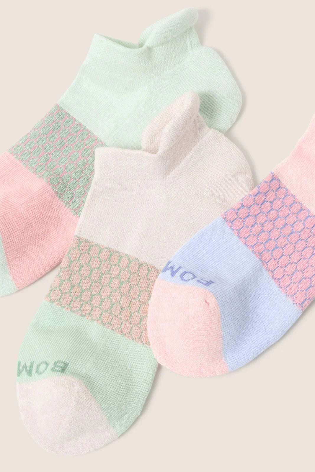 Tri Block Ankle Sock 3 Pack