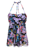 Lanai Bandeau Tankini Top Evening Bloom