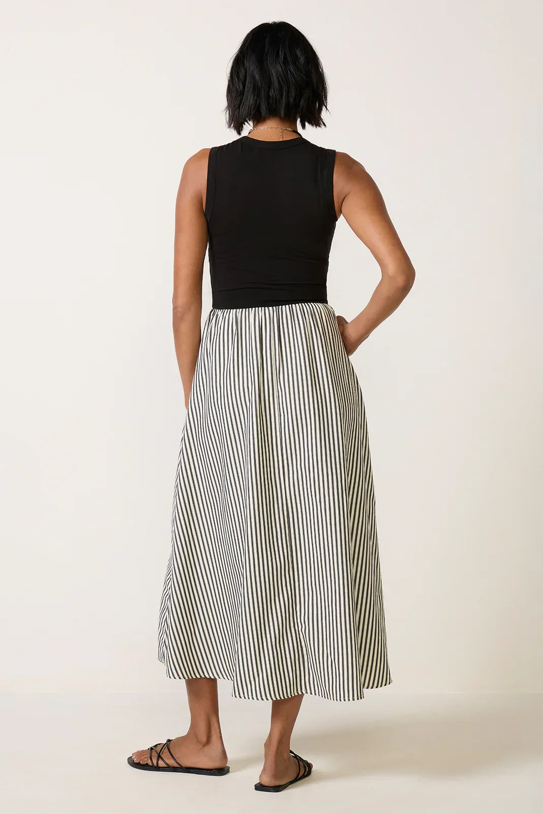 Kenni Mixed Media Dress