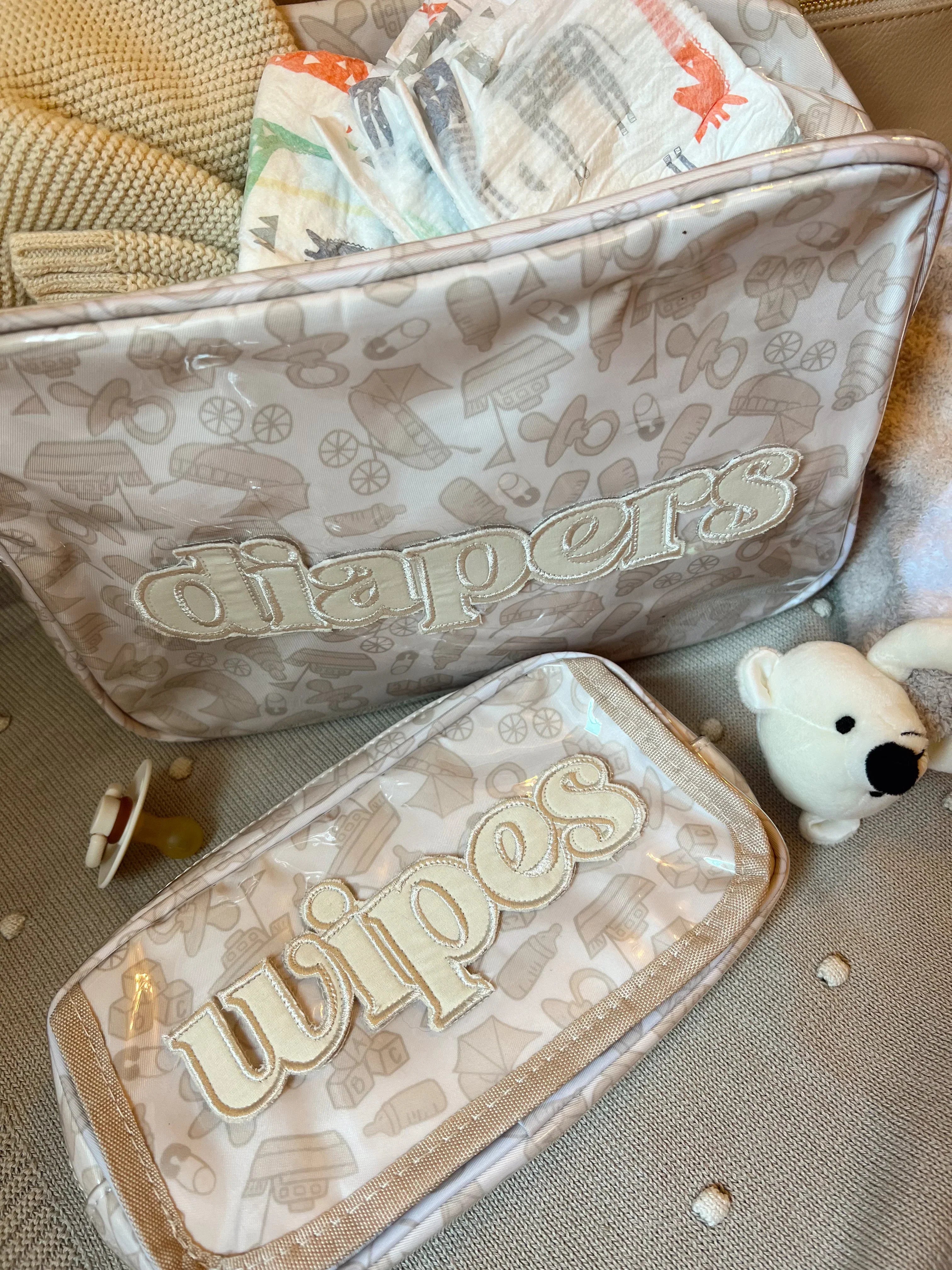 KenzKustomz Wipes Pouch Clear Coat Bag