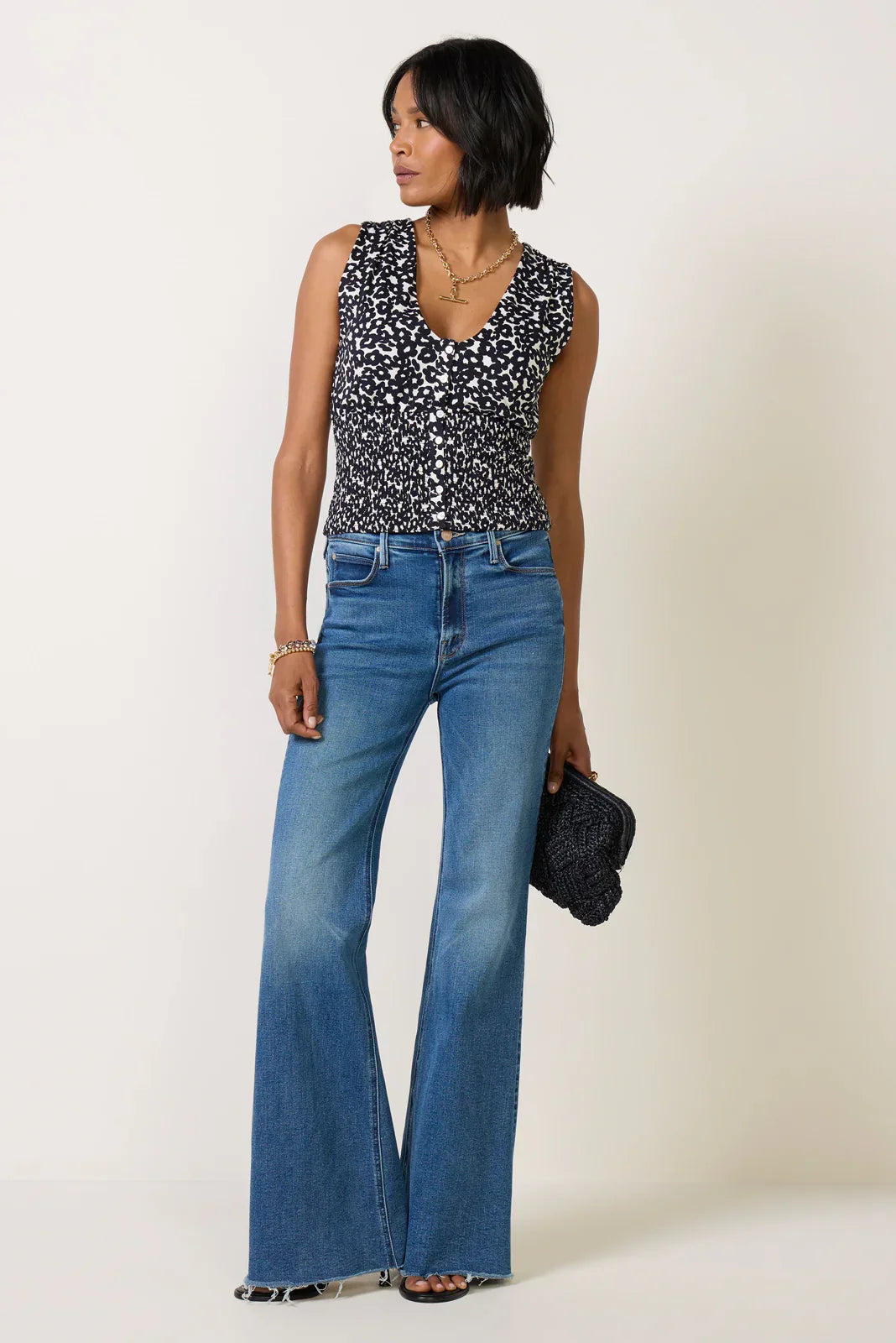 Hali Button Up Tank