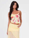MARIANA TOP YELLOW PALE YELLOW