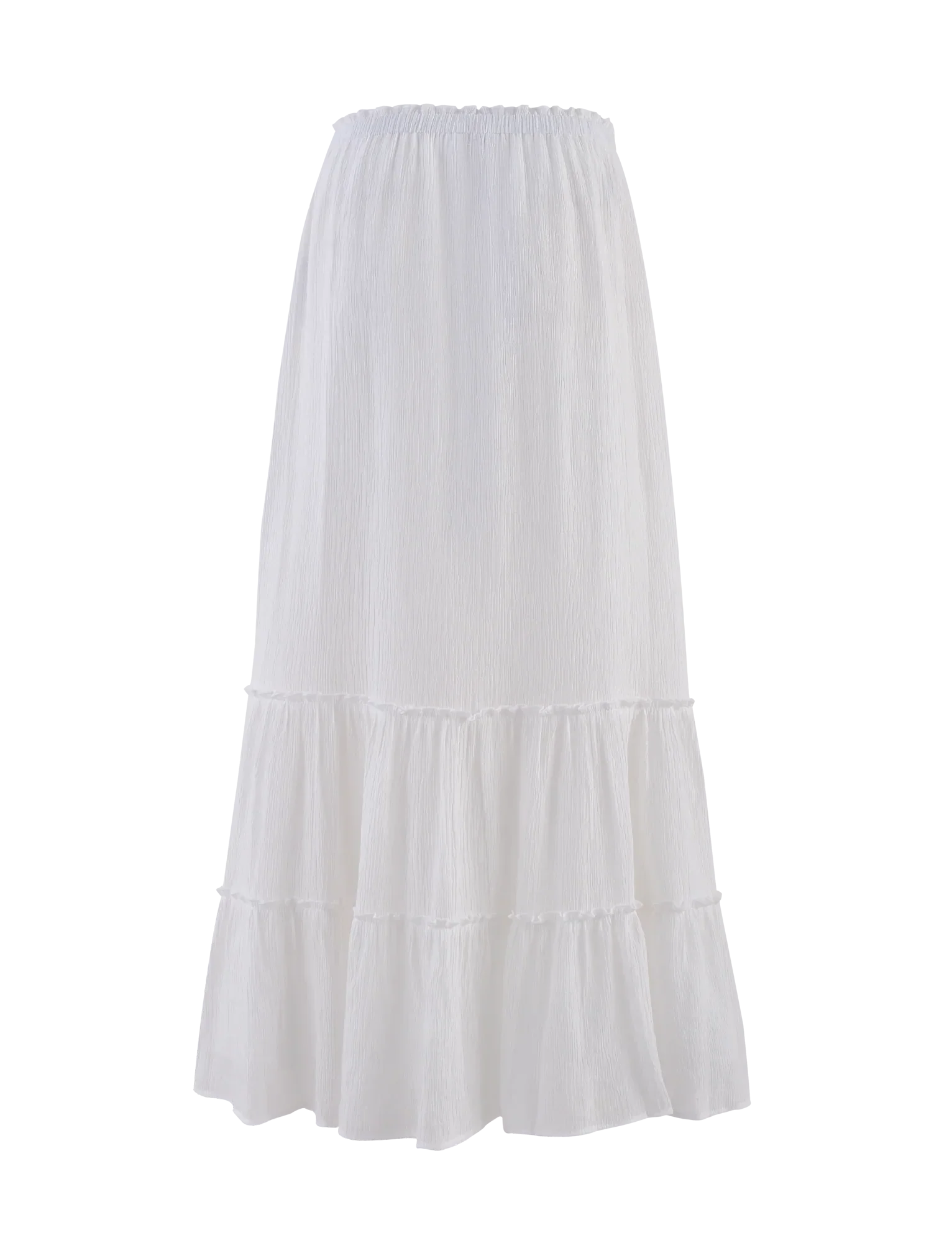 ASHLYNN MAXI SKIRT WHITE
