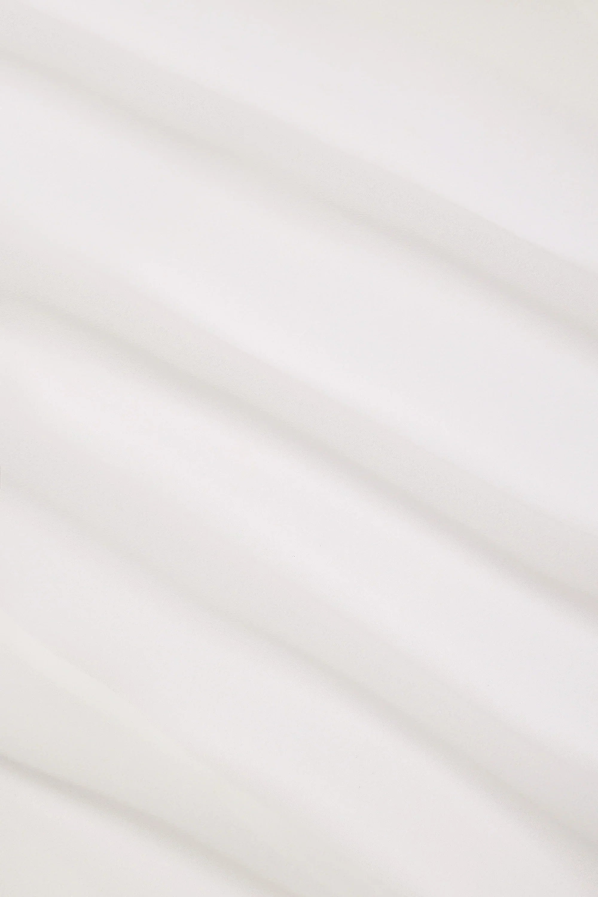 Cowl Neck Mini Dress in White