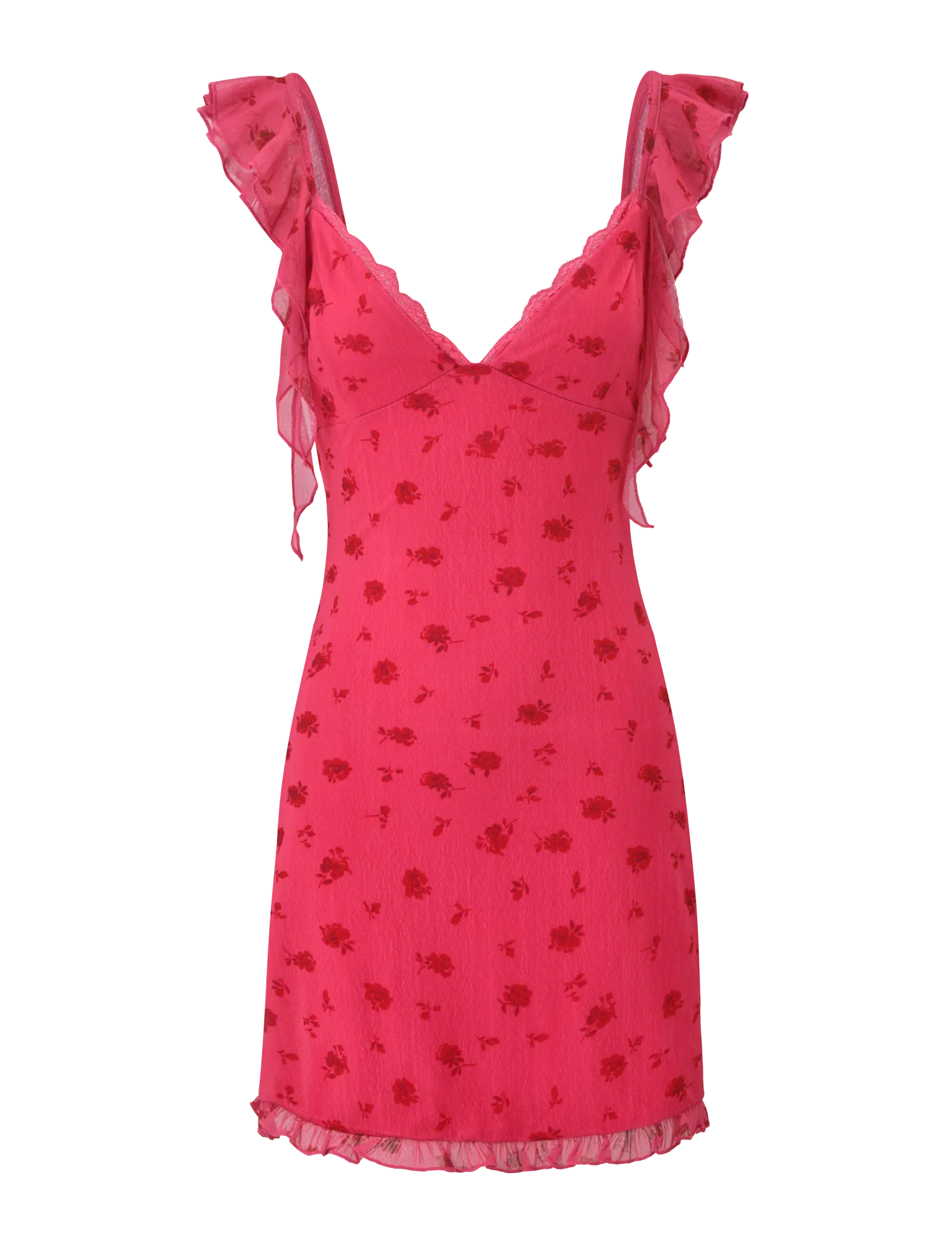 AMARIS MINI DRESS DITSY FLORAL