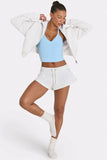 Mid Rise Shorts in Coconut
