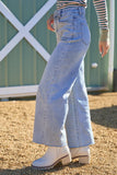My Favorite Light Wash Wide Leg Jeans