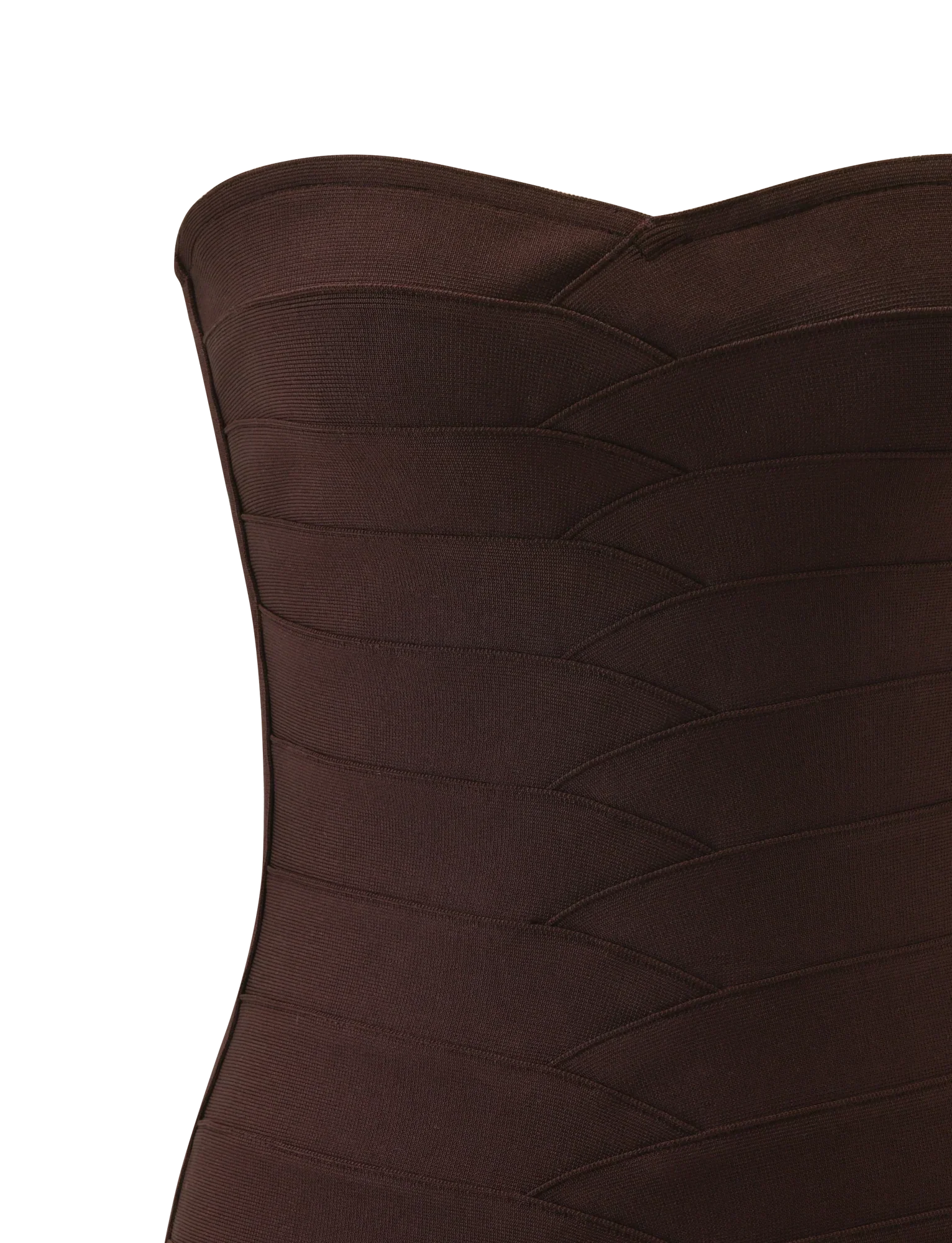 NIYA BANDAGE DRESS CHOCOLATE