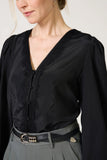 Eva Lace Front Blouse