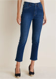 Audrey Straight Leg Jeans Dark Wash