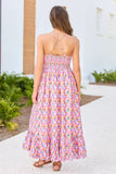 Ashley Pink Floral Maxi Dress