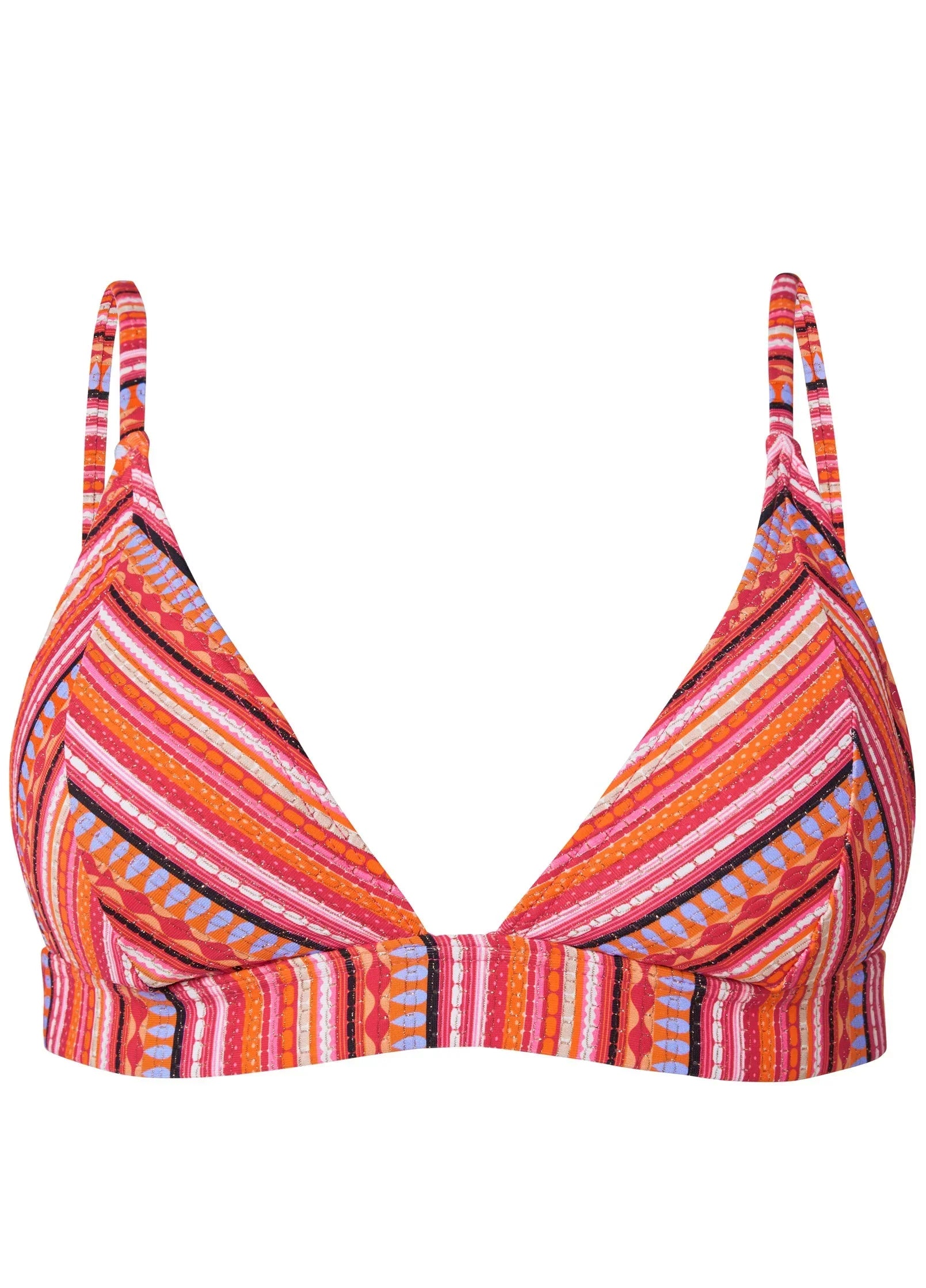 Banded Triangle Top Sunrise Stripes