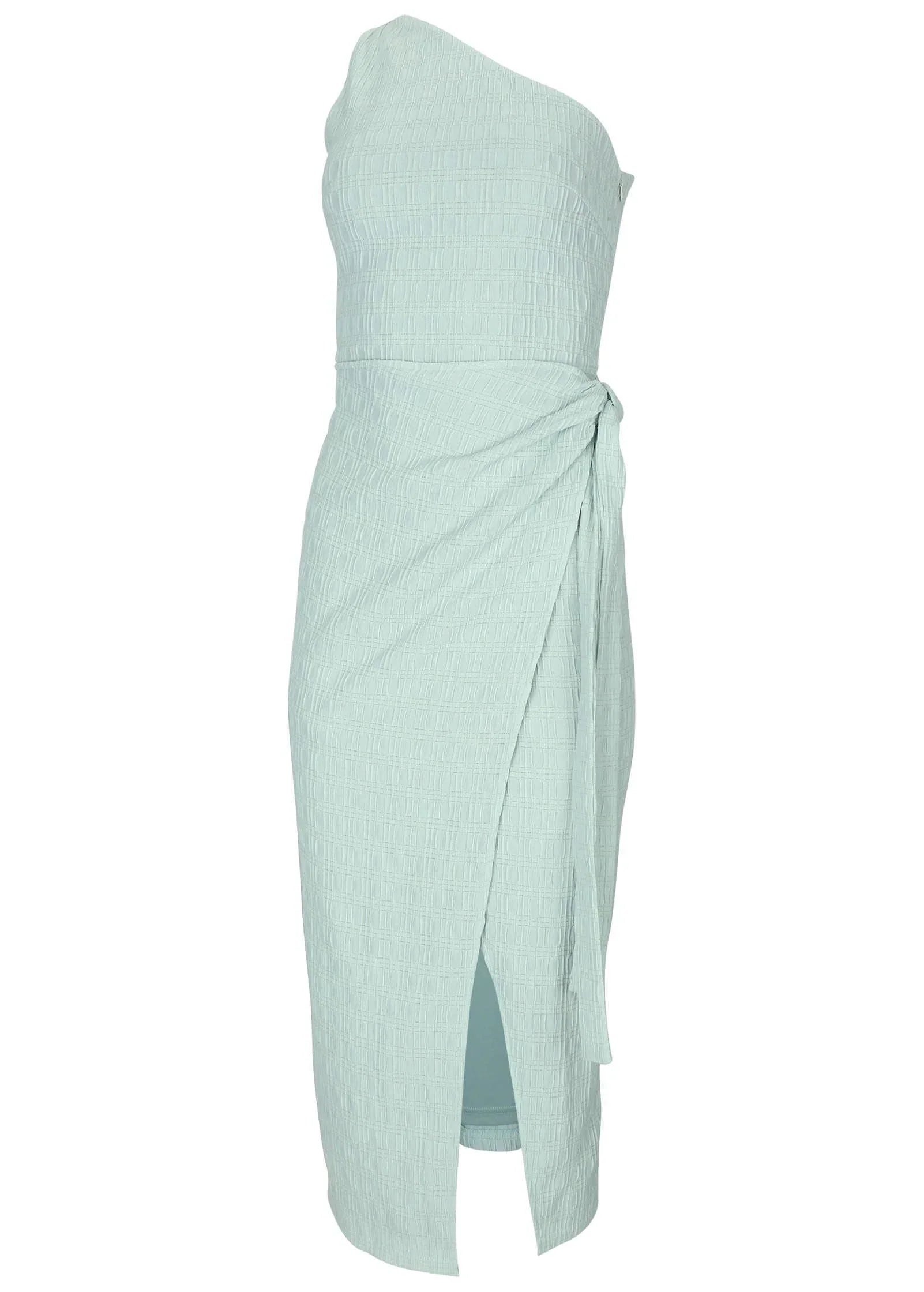 Tie Side Maxi Dress Dusty Mint