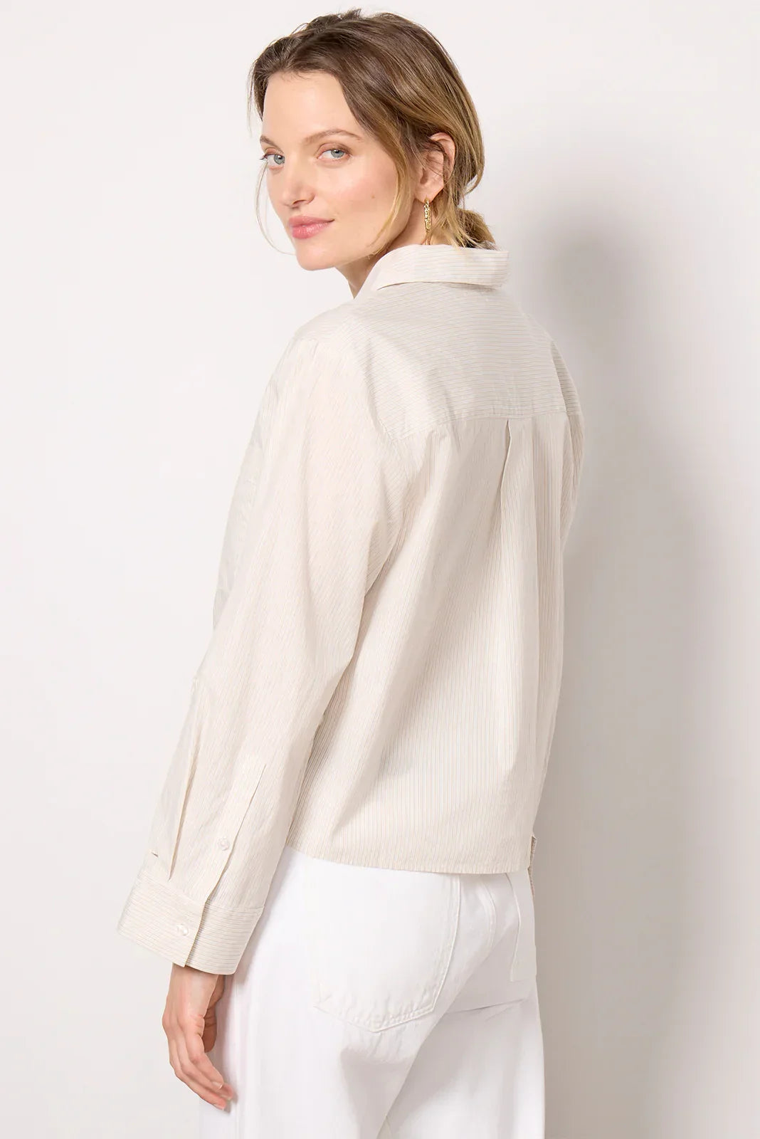 Aiden Crop Shirt