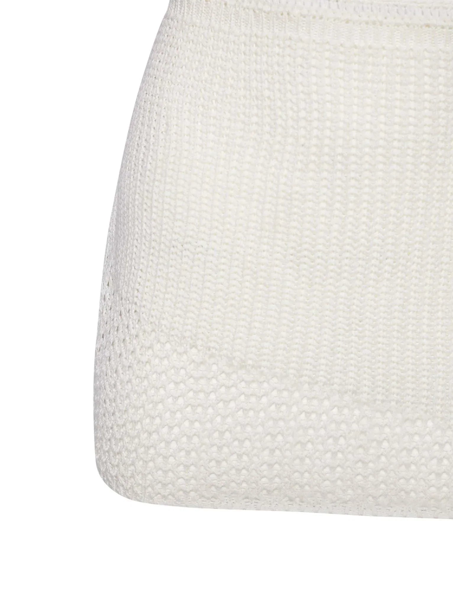 MACAULEY MINI SKIRT WHITE