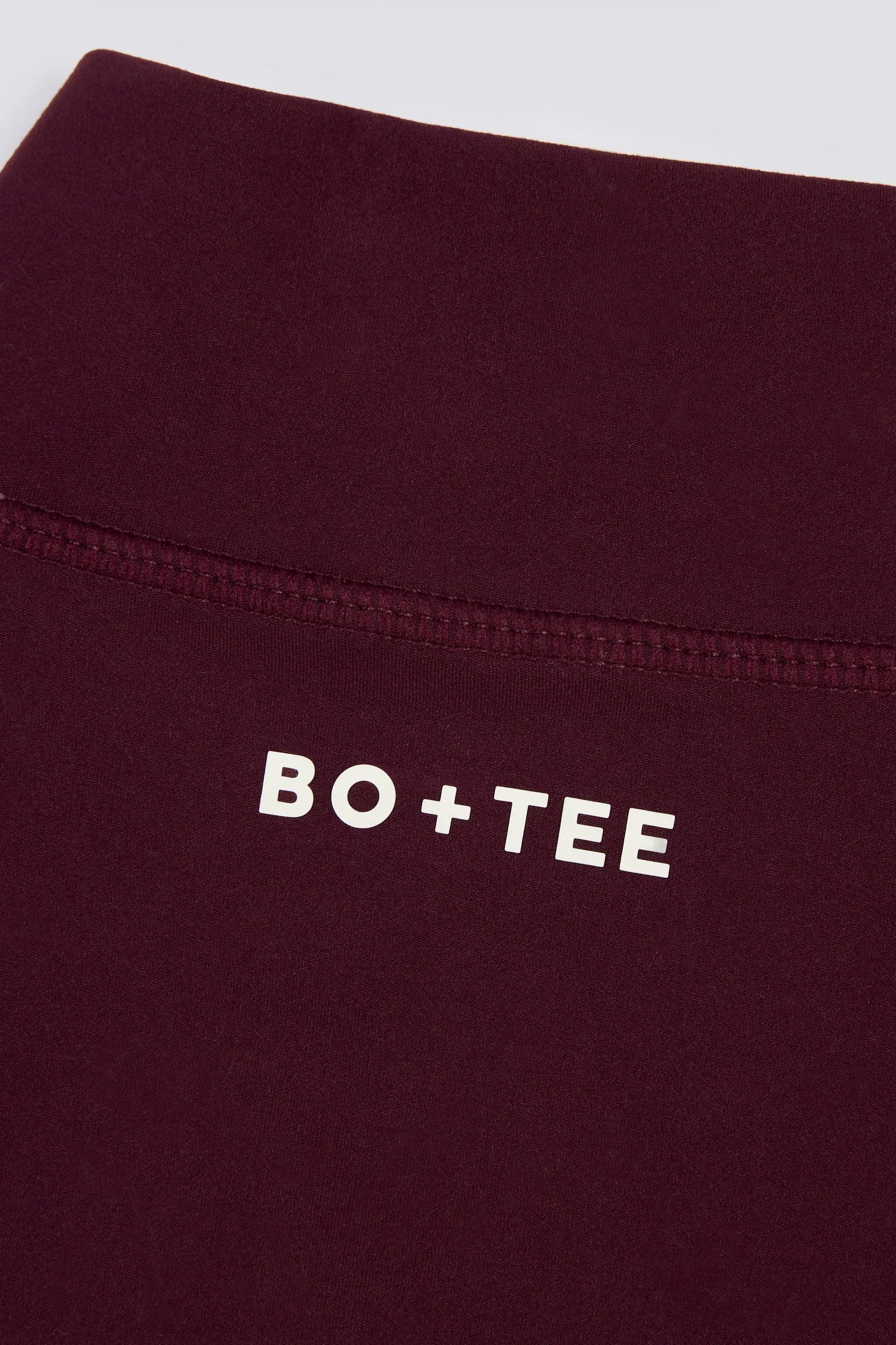 Soft Active Zip Up Cropped Jacket in Burgundy