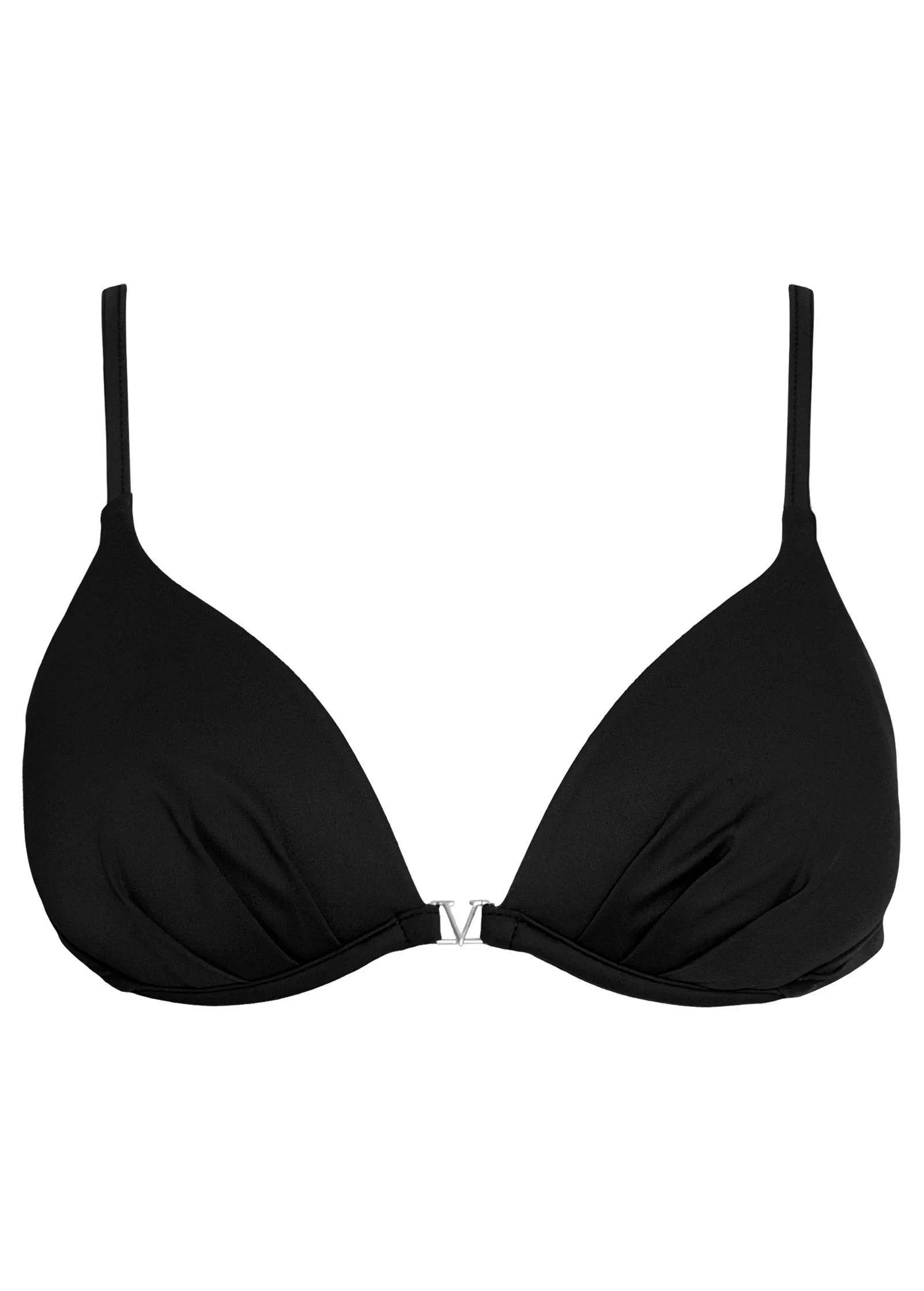 Push Up Bikini Top Black Beauty