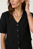 Sophia Short Sleeve Blazer