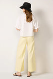 Joelle Stretch Linen Crop Pant
