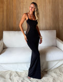 XINIA MAXI DRESS BLACK