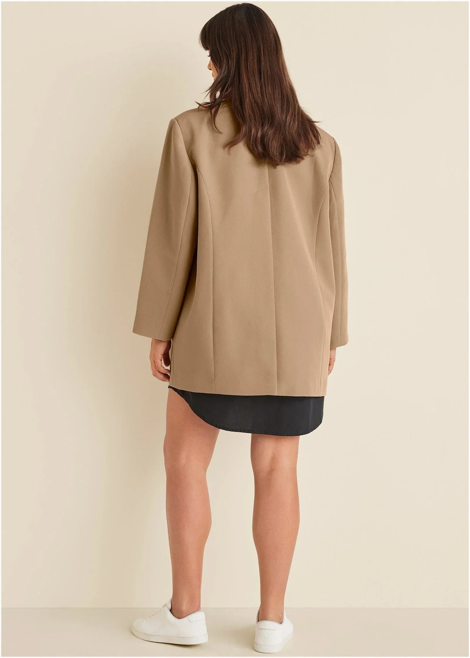Oversized Blazer Camel
