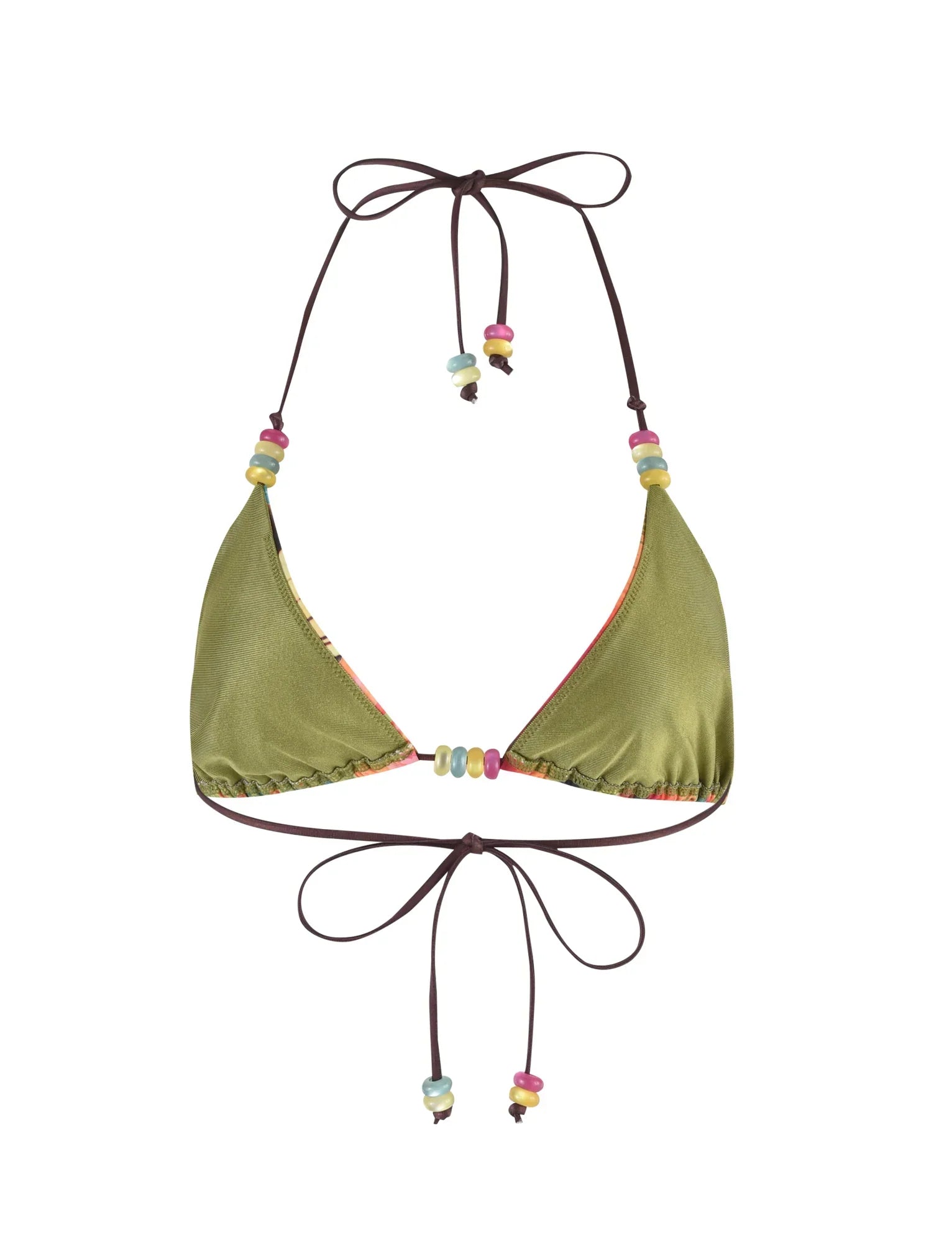 FINLEA BIKINI TOP MULTI TROPICAL FLORAL