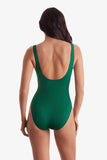 Harper One Piece Emerald Lido Rib