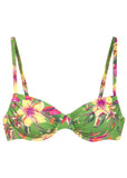 Tropic Green Underwire Top Green Multi