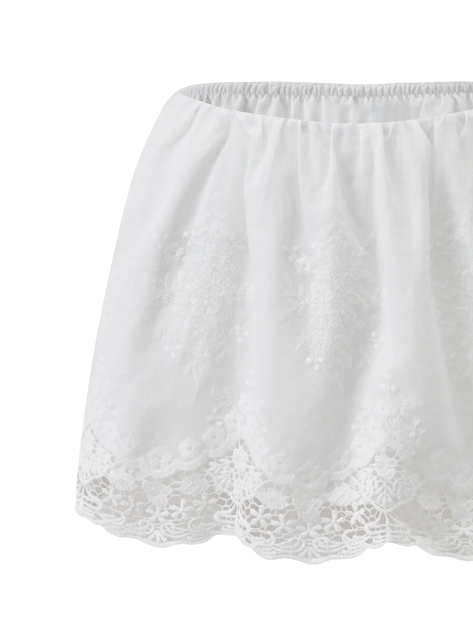 CAILEIGH MINI SKIRT WHITE