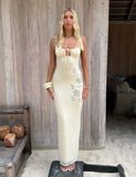 OPHELIA MAXI DRESS CREAM