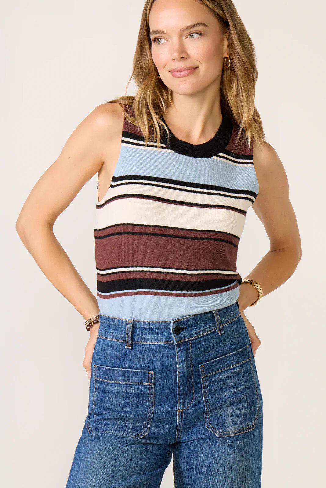 Bay Crew Neck Tank