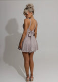No Other Love Bow Mini Dress Pink