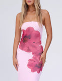 LILLIAN DRESS PINK BABY PINK