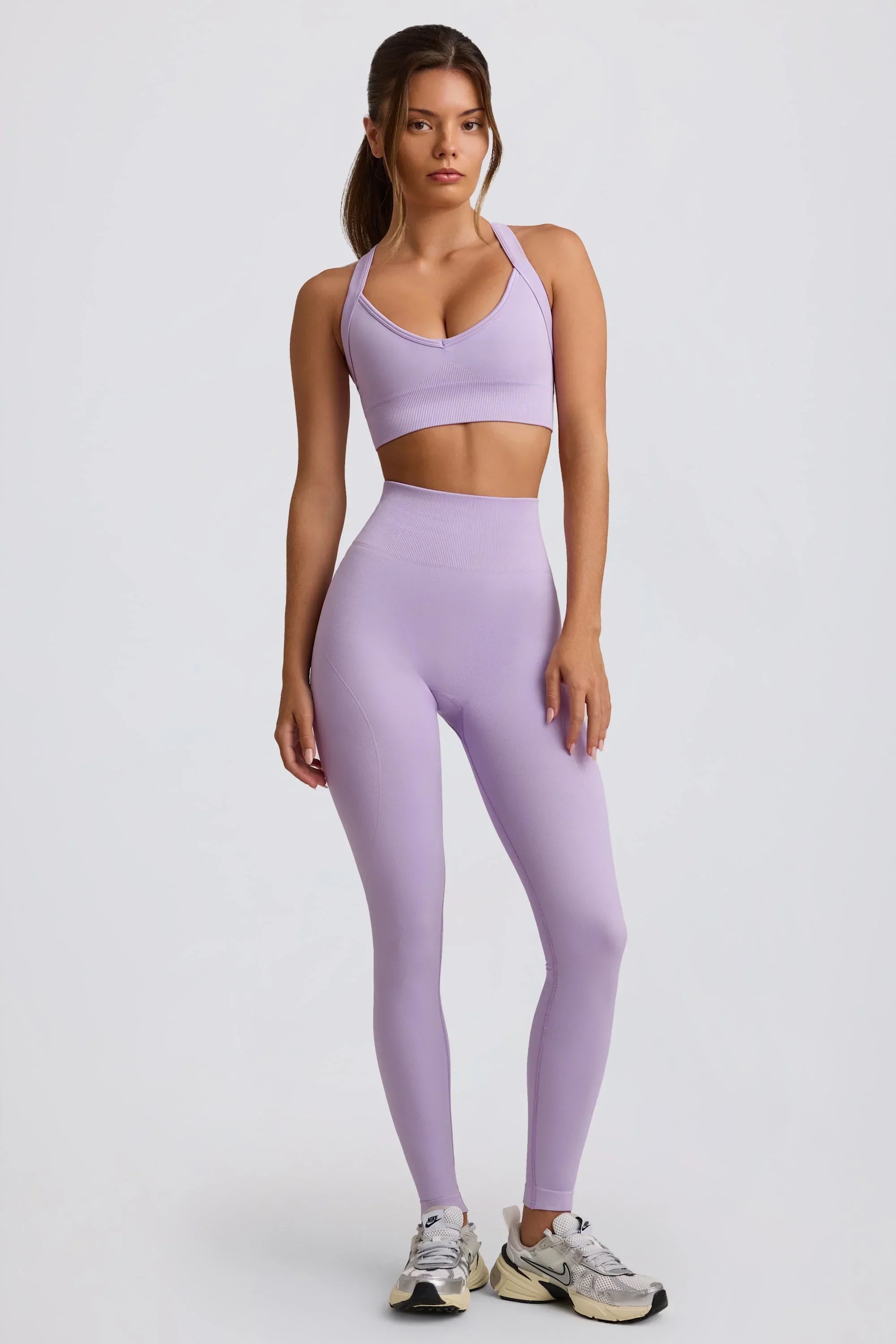 Super Sculpt Seamless High Waist Leggings in Lavender