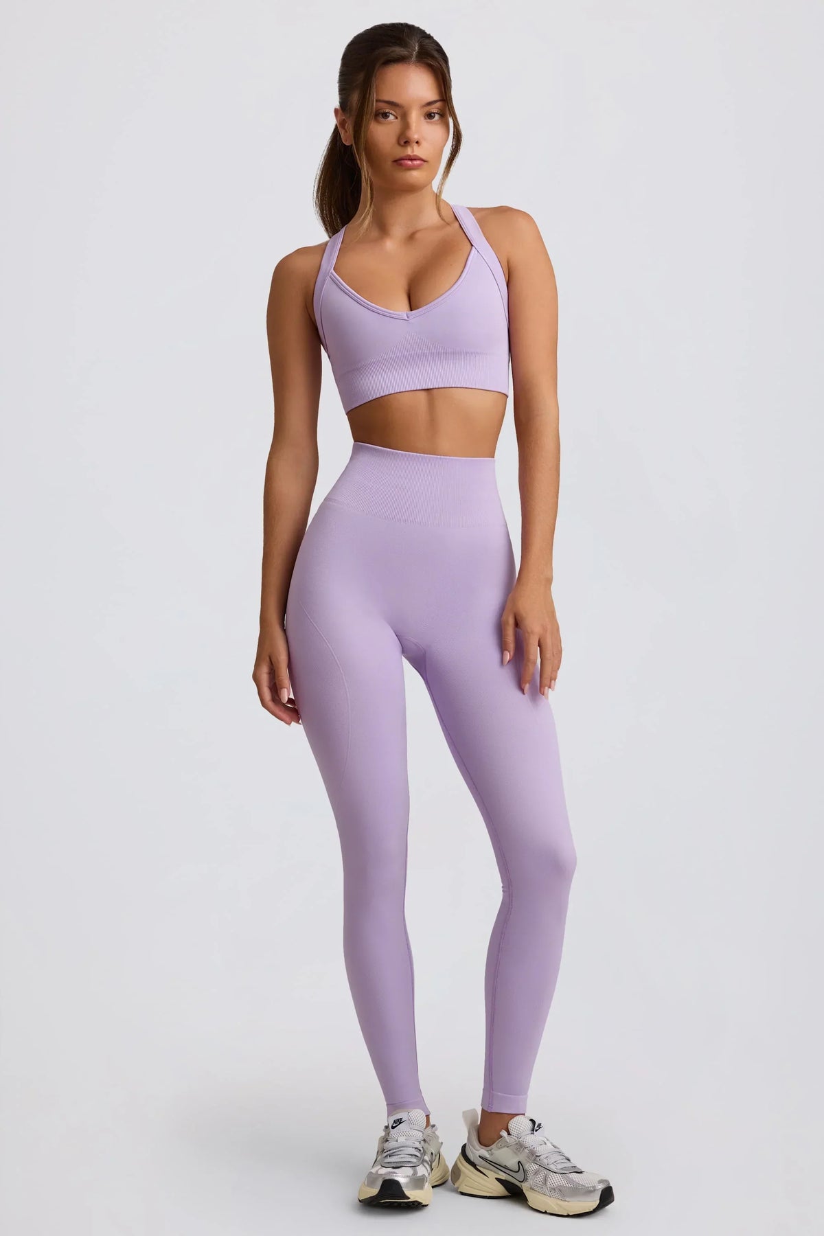 Super Sculpt Seamless High Waist Leggings in Lavender