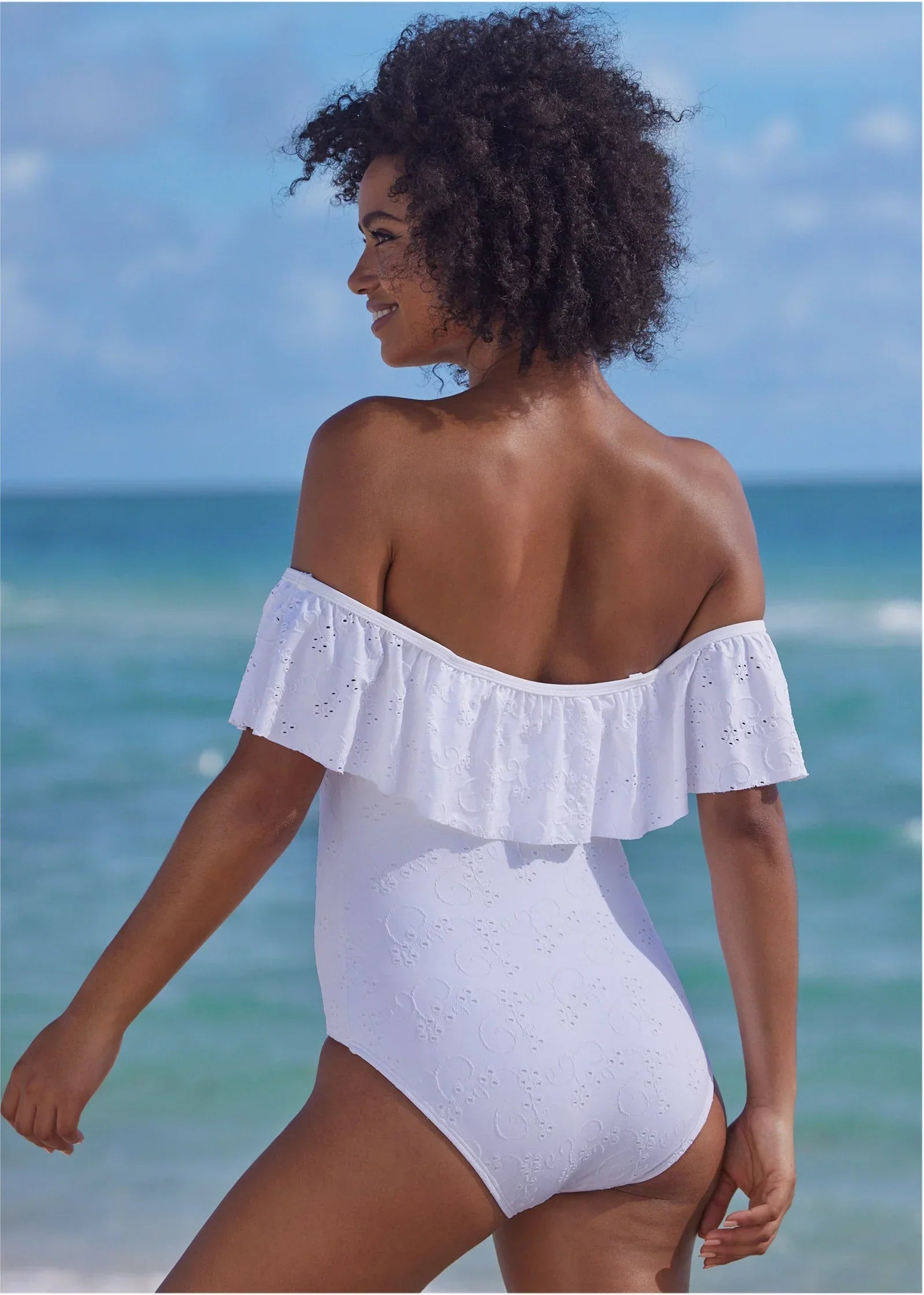 Ruffle One Piece Lovely Lady
