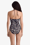 Sutton V Wire Bandeau One Piece Desert Skin