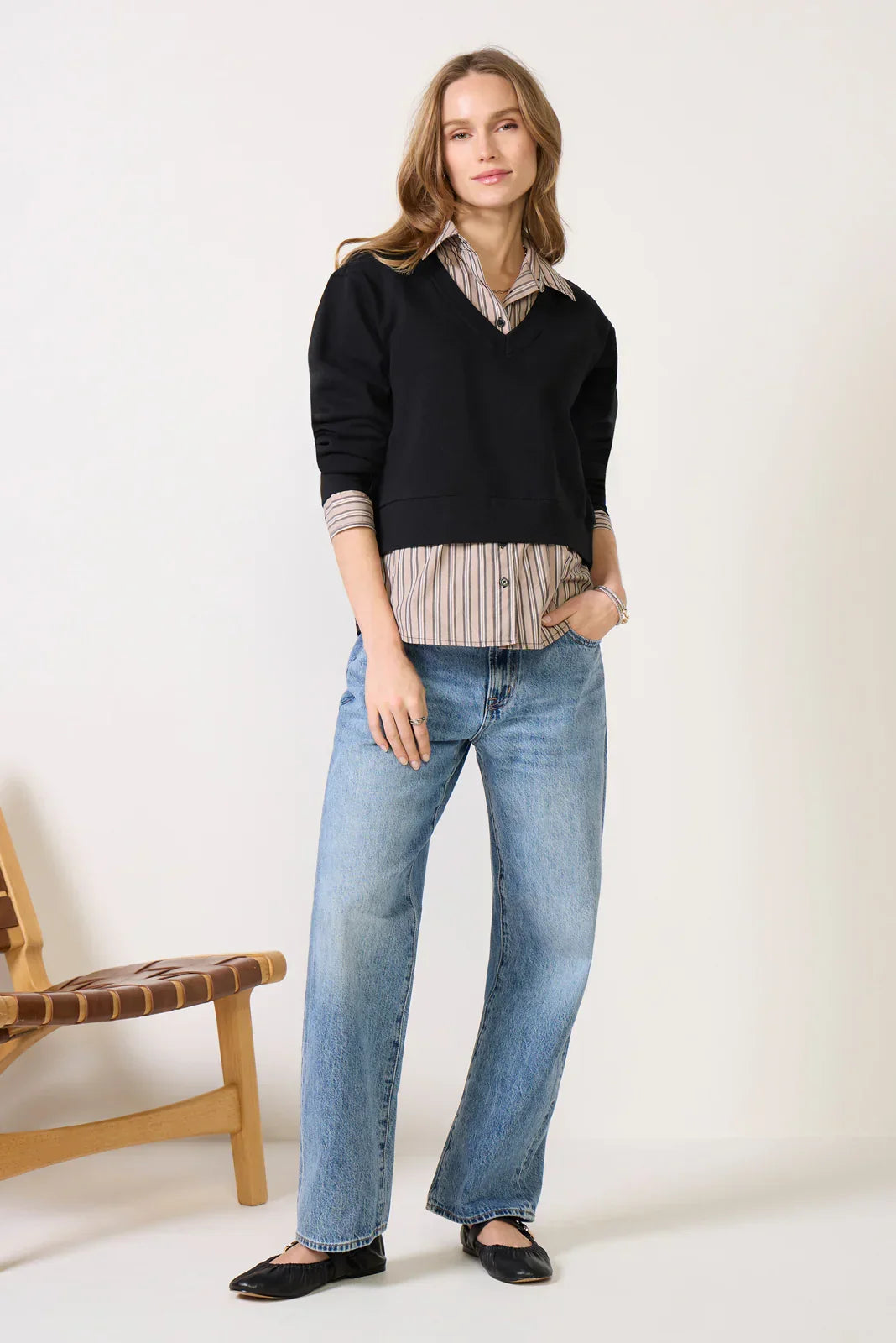 Ellie Twofer Sweatshirt
