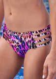 Strappy Mid Rise Bottom Pink Panther