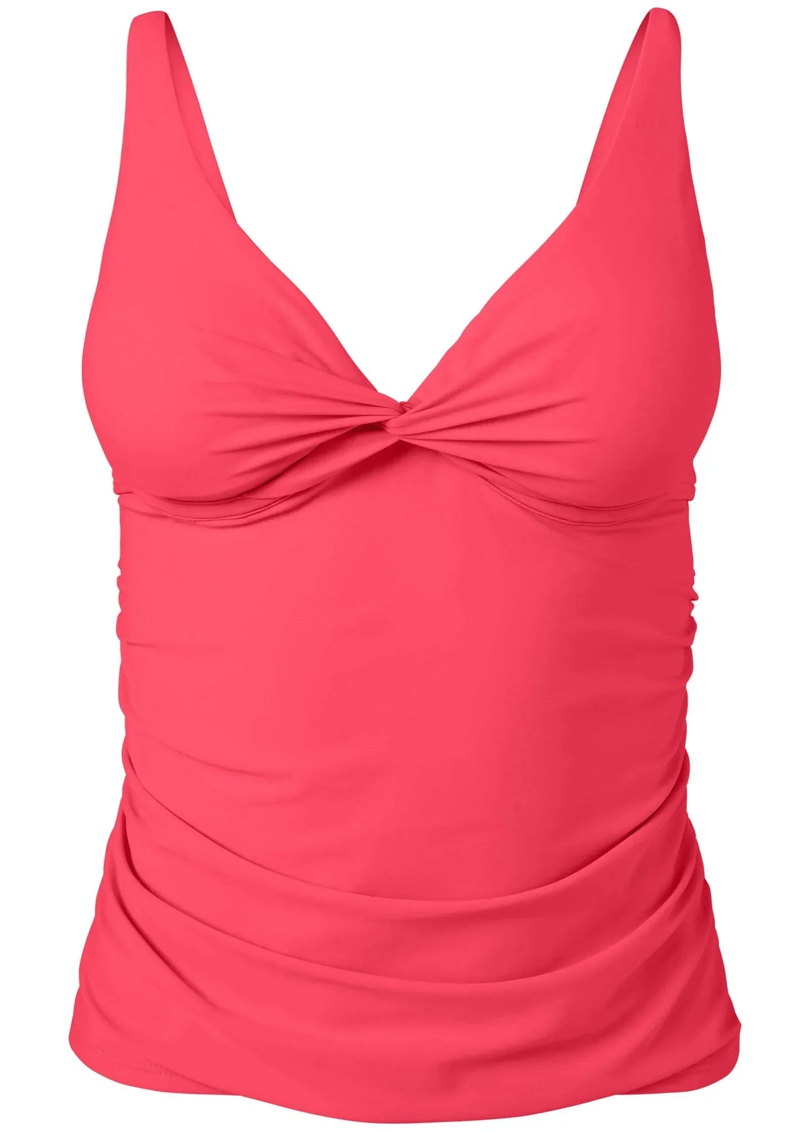Paros Underwire Tankini Top Sunset Pink