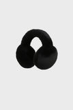 Faux Fur Earmuffs in Black