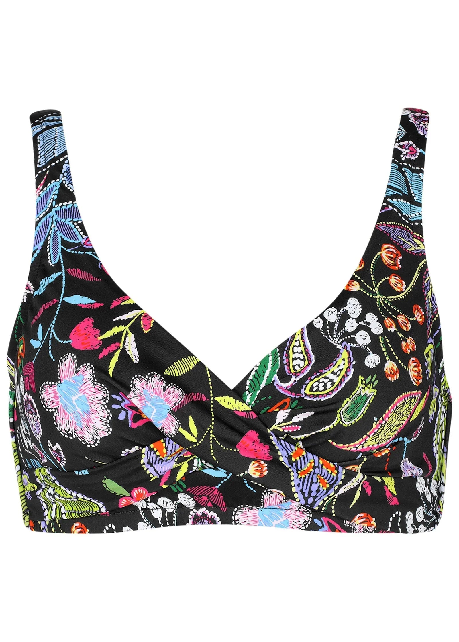 Lovely Lift Wrap Top Midnight Elegance