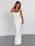 GINNY MAXI DRESS OFF WHITE