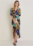 Twist Front Maxi Dress Viva La Vida