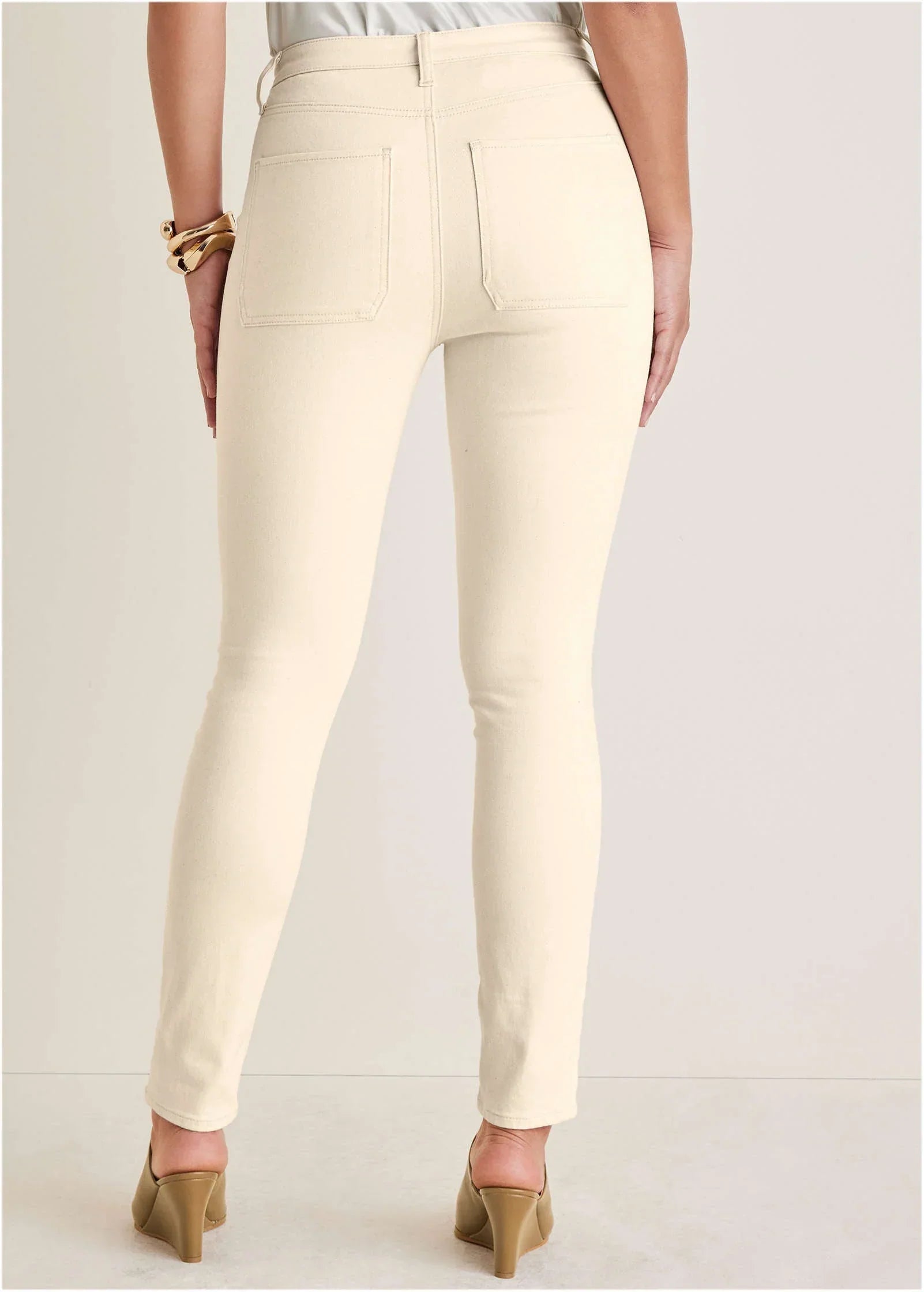 Slim Leg Jeans Natural Wash
