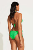Gia Triangle Top Spearmint SuperRib