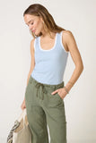 Sirena Colorblocked Rib Tank
